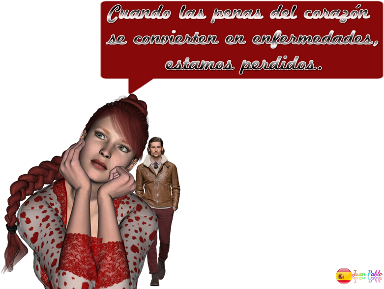 Frase Fondo Transparente - Girl Clipart (800x600), Png Download