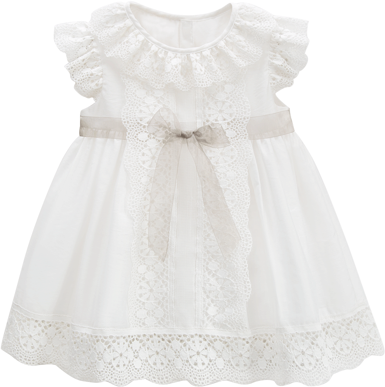 Vestidos De Broderi Para Bebes , Png Download - Lace Clipart (768x771), Png Download