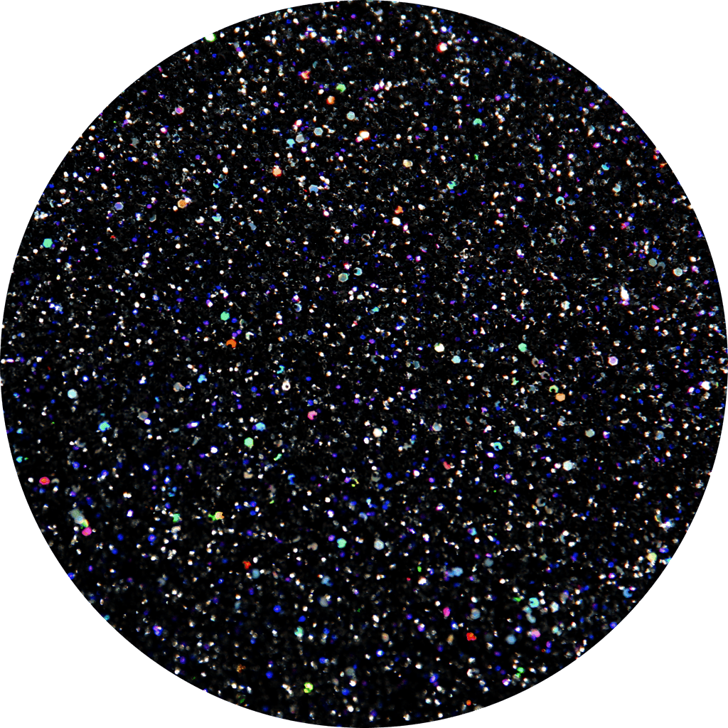 Black Artglitter - Hole - Black Iridescent Glitter Clipart (1024x1024), Png Download