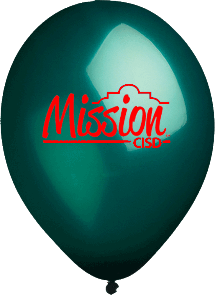 14" Custom Printed Crystal Color Decorator Latex Balloons - Balloon Clipart (729x1000), Png Download