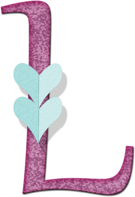La Letra L Bonita - Letra L Bonita Para Imprimir Clipart (645x870), Png Download