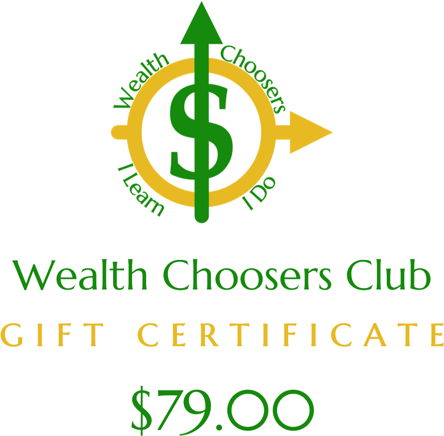 Wealth Choosers Club Gift Certificate - Graphic Design Clipart (884x869), Png Download