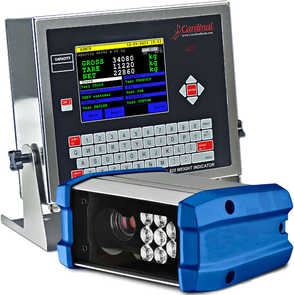 Anpr On Weighbridges Or Axle Weighing Systems Reduces - Cardinal 825 Scale Clipart (1000x1000), Png Download