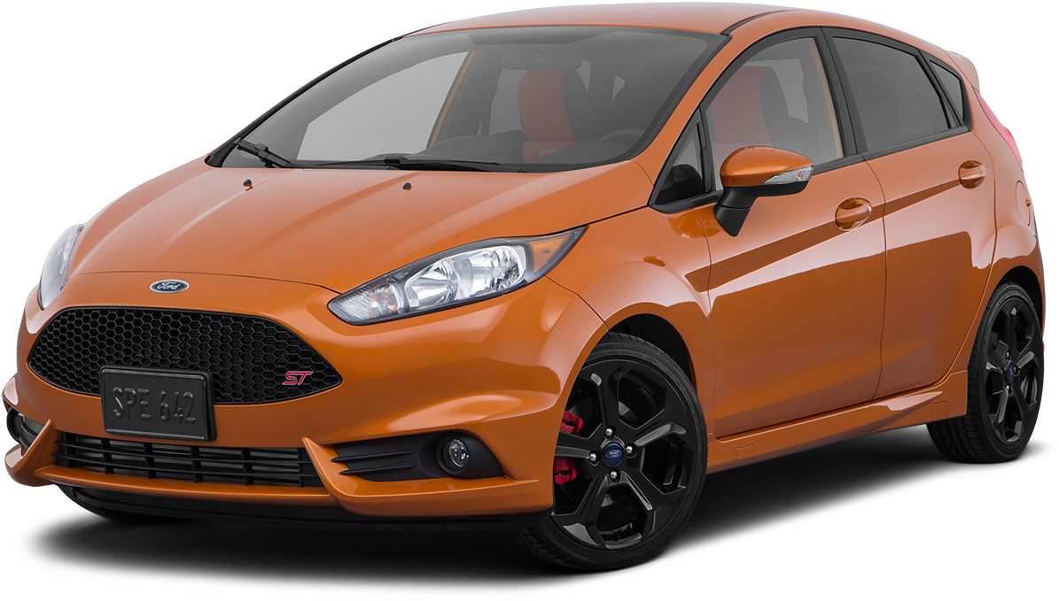 Ford Fiesta St Orange 2019 Clipart (1280x902), Png Download