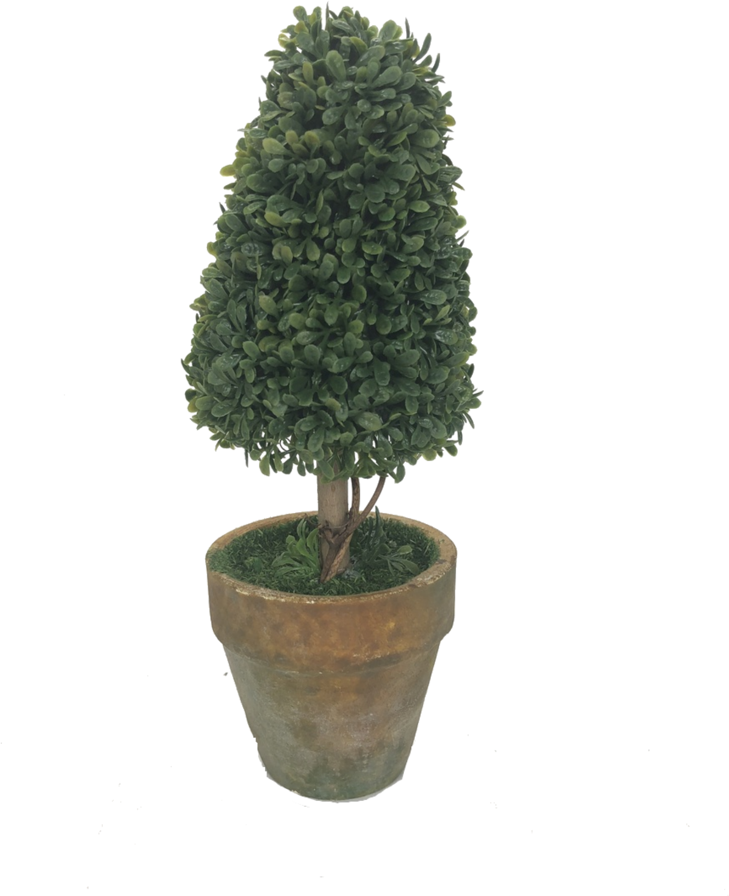 Potted Topiary Tree , Png Download - Flowerpot Clipart (1467x1803), Png Download