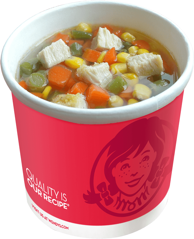 Chicken Soup - Wendy's Company Clipart (804x1000), Png Download