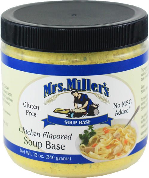 Chicken Soup Base - Mrs. Miller's Clipart (600x600), Png Download