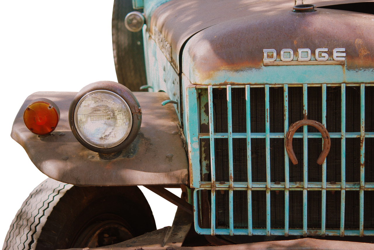 Dodge Old Car - Car Clipart (1280x856), Png Download