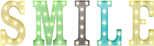 Vegas Mini Letras Luminosas Led 28cm L - Letras Luminosas Led Png Clipart (600x600), Png Download