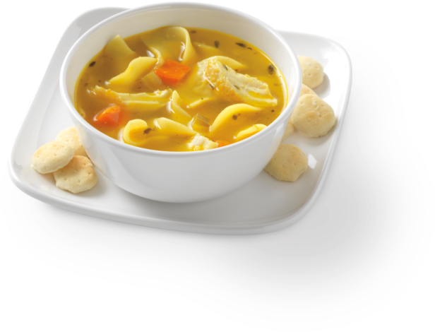 Side Chicken Noodle Soup - Yellow Curry Clipart (1050x788), Png Download