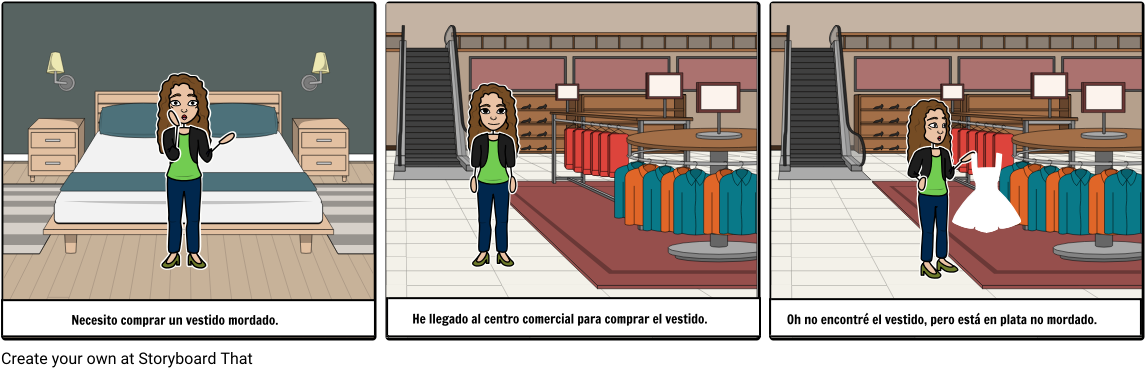 Necesito Comprar Un Vestido Mordado - Cartoon Clipart (1164x385), Png Download