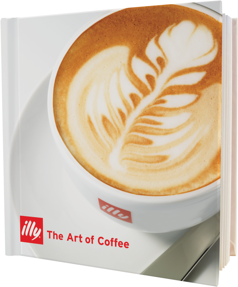 Artofcoffeemockup - Coffee Latte Png Illy Clipart (850x1024), Png Download
