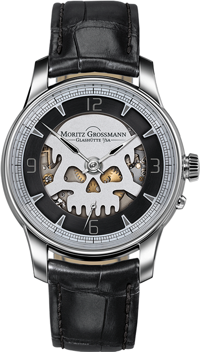 Stainless Steel - Moritz Grossmann Atum Pure Skull Clipart (461x800), Png Download