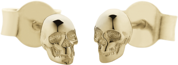 Skull Micro Studs - Earrings Clipart (1024x1024), Png Download