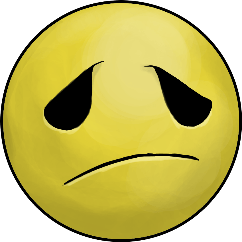 Bad - Smiley Head Clipart (894x860), Png Download