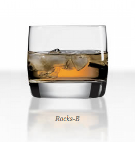 Rocks-b Whisky Glass 330 Ml - Champagne Stemware Clipart (600x861), Png Download