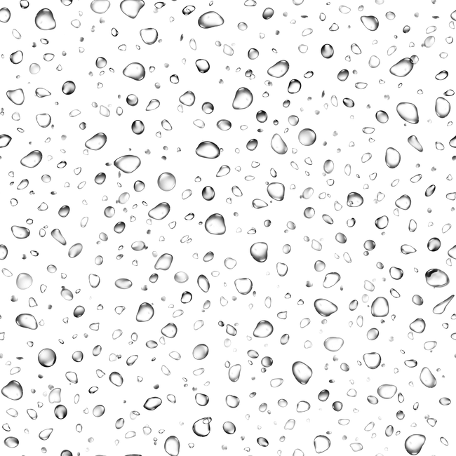 De Ciel Raindrop Drop Rain Pieuvre Clipart - Water Drops Png Transparent Png (650x650), Png Download