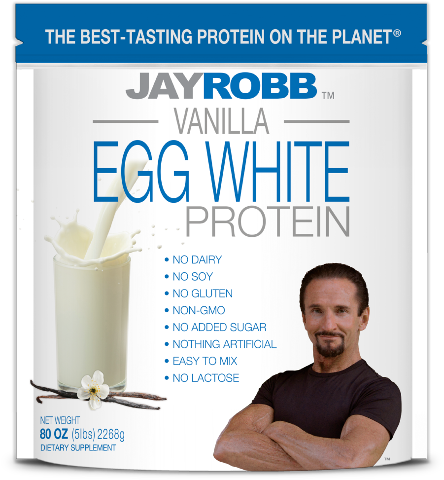 Sku N/a Categories Egg White - Jay Robb Whey Protein Clipart (1024x1024), Png Download