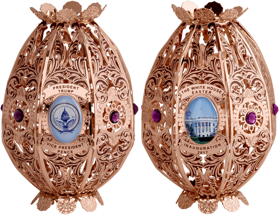 Regular - White House Egg Gold Clipart (1024x1024), Png Download