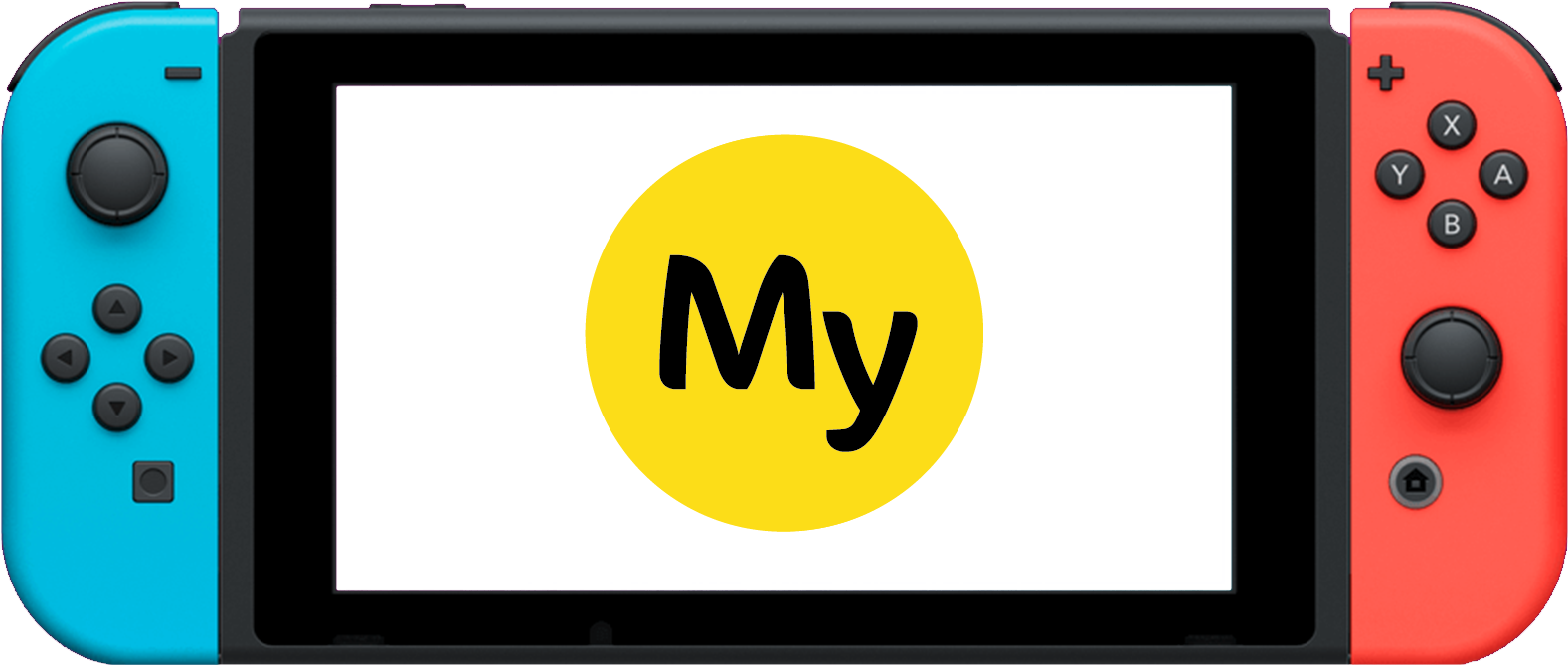 Specialist Game Console Cover - Nintendo Switch Pink And Green Clipart (1602x694), Png Download