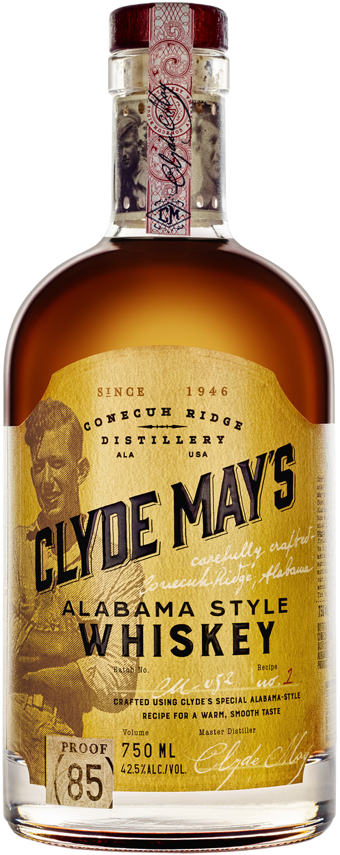 Clyde May's Alabama Style Clipart (526x1280), Png Download