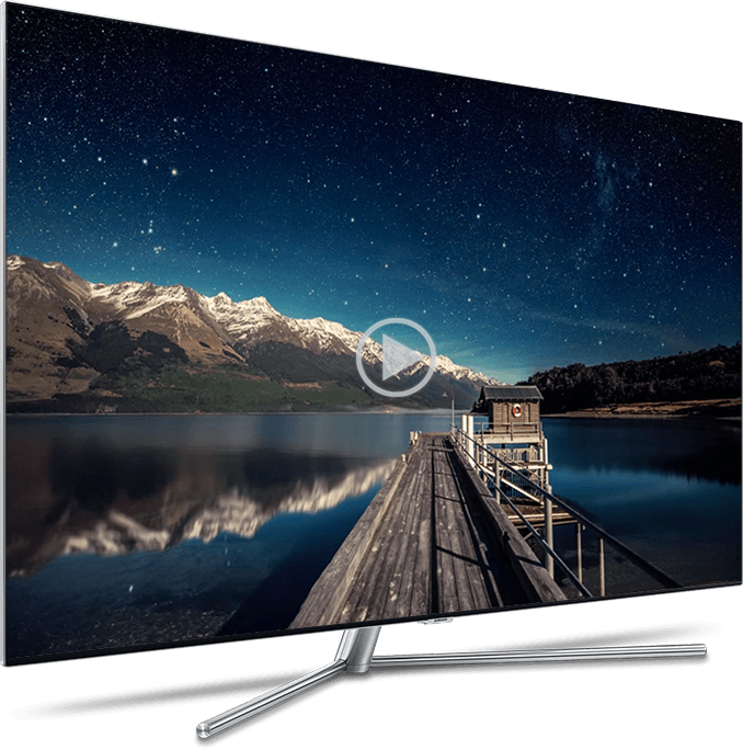 Your Browser Does Not Support The Video Tag - Starry Night Over A Lake Clipart (678x684), Png Download