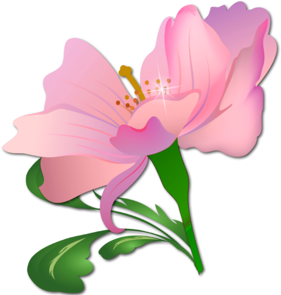 Flower Art, Clip Art, Lace Tops, Flowers, Art Floral, - Qantu - Png Download (600x600), Png Download