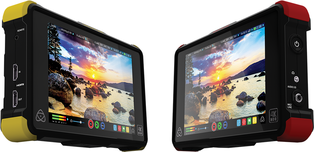 Flame Products Lowrez 72dpi - Atomos Ninja Flame 7 Clipart (1200x722), Png Download