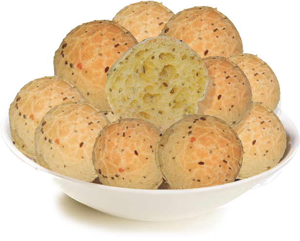 Pão De Queijo Multigrãos Clipart (800x530), Png Download