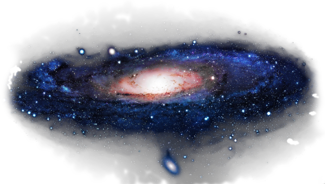 M31p - Milky Way Png Transparent Background Clipart (1050x594), Png Download