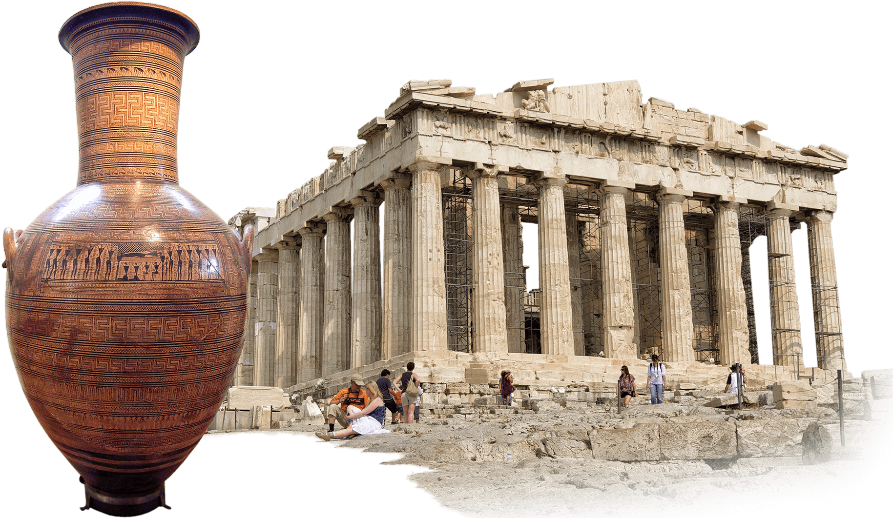 Partenón De La Acrópolis De Atenas - Parthenon Clipart (1920x1195), Png Download