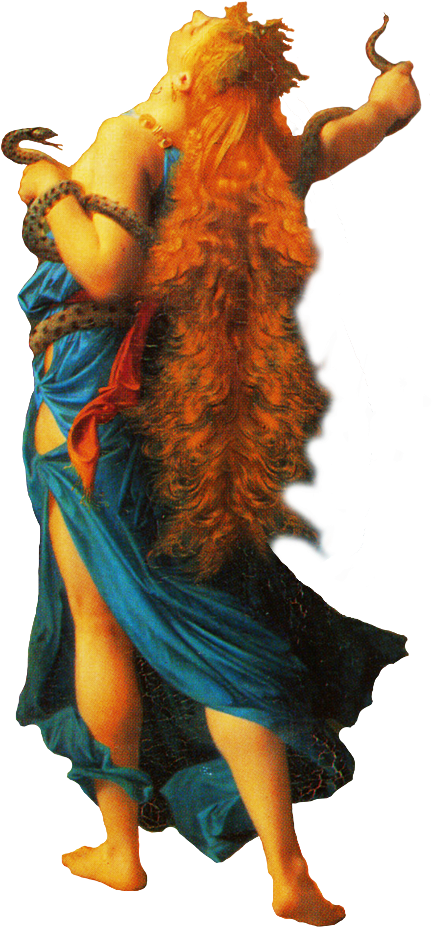 Maenad - Illustration Clipart (1018x1928), Png Download