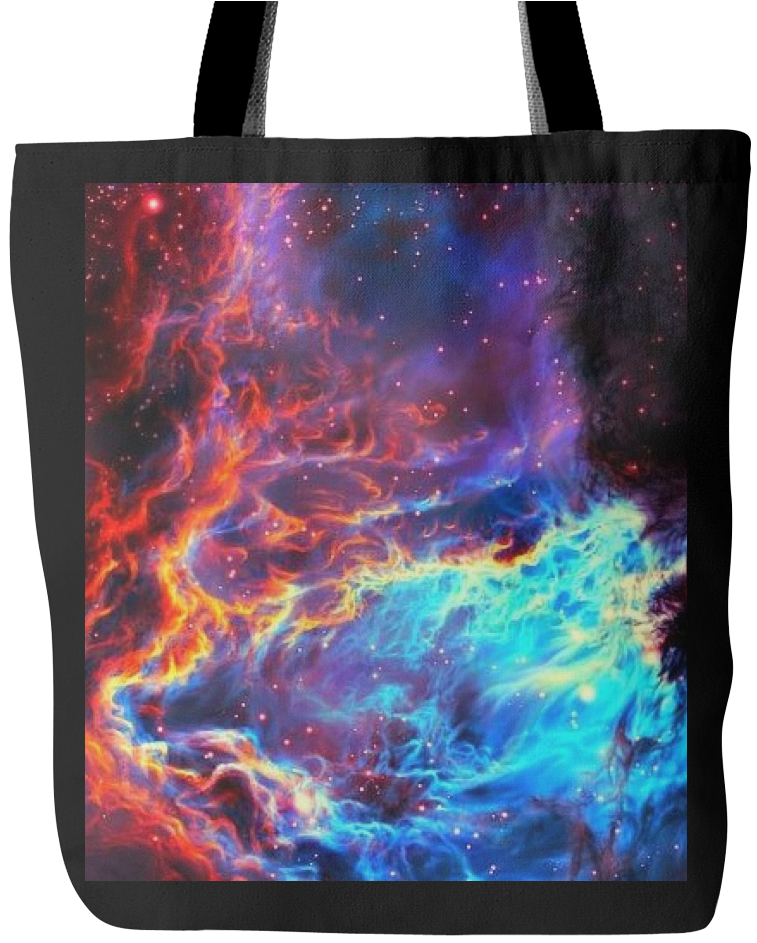 Galaxy 1 Canvas Tote Bag - Galaxy Wallpaper Tumblr For Iphone Clipart (1024x1024), Png Download