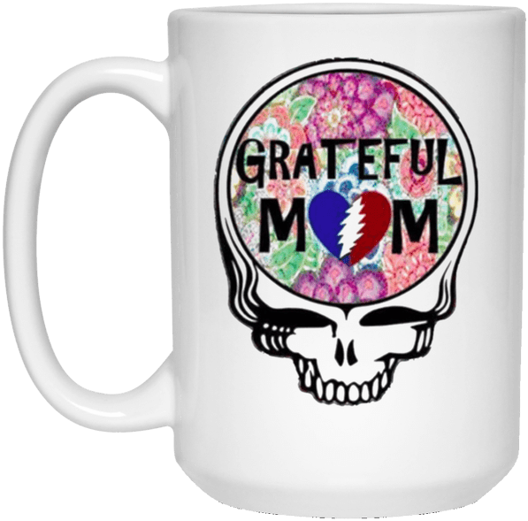 Tfunny Epicura Grateful Dead Inspired Mom's Floral - Jerry's Kids Clipart (600x600), Png Download