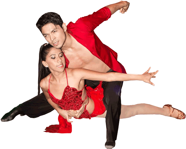 Arturo & Elisa From Dallas Dallas Salsa Congress - Latin Dance Clipart (621x500), Png Download