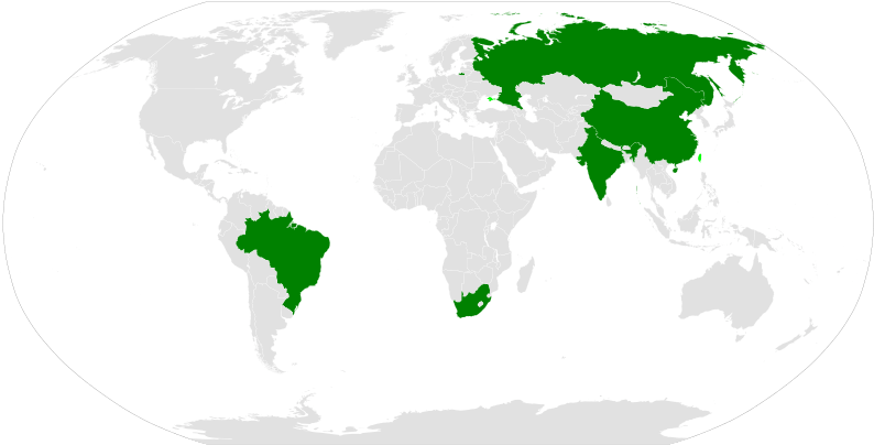 El Paradigma Geofinanciero Mundial Está Cambiando A - Paises Con Desarrollo Medio Segun El Fmi Clipart (800x411), Png Download