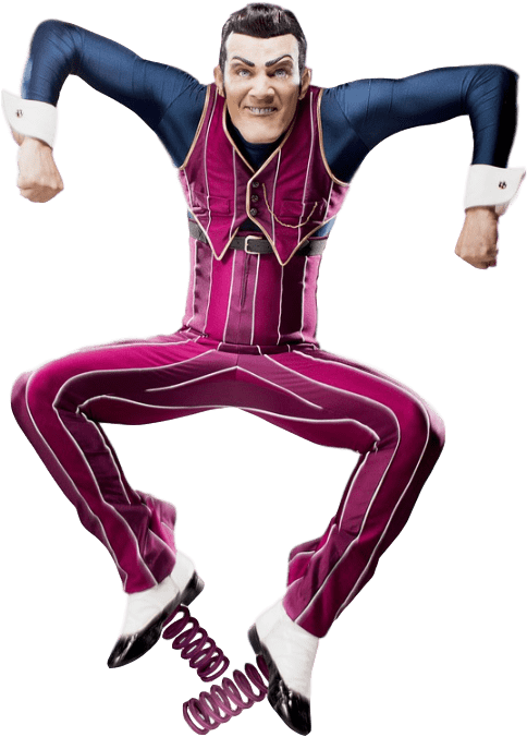 Robbie Rotten Jumping - Robbie Rotten No Background Clipart (500x700), Png Download