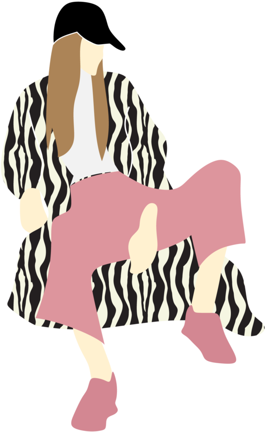 Log Collage Drawing, Person Sitting, People Sitting, - Png Scale Figures For Architecture Clipart (1000x1000), Png Download