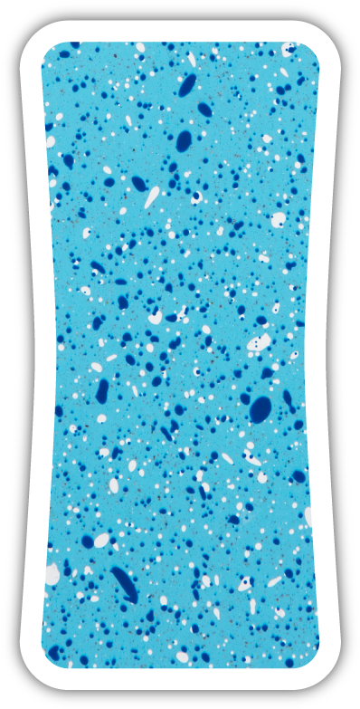 Color Gota Fondo Azul - Glitter Clipart (805x805), Png Download