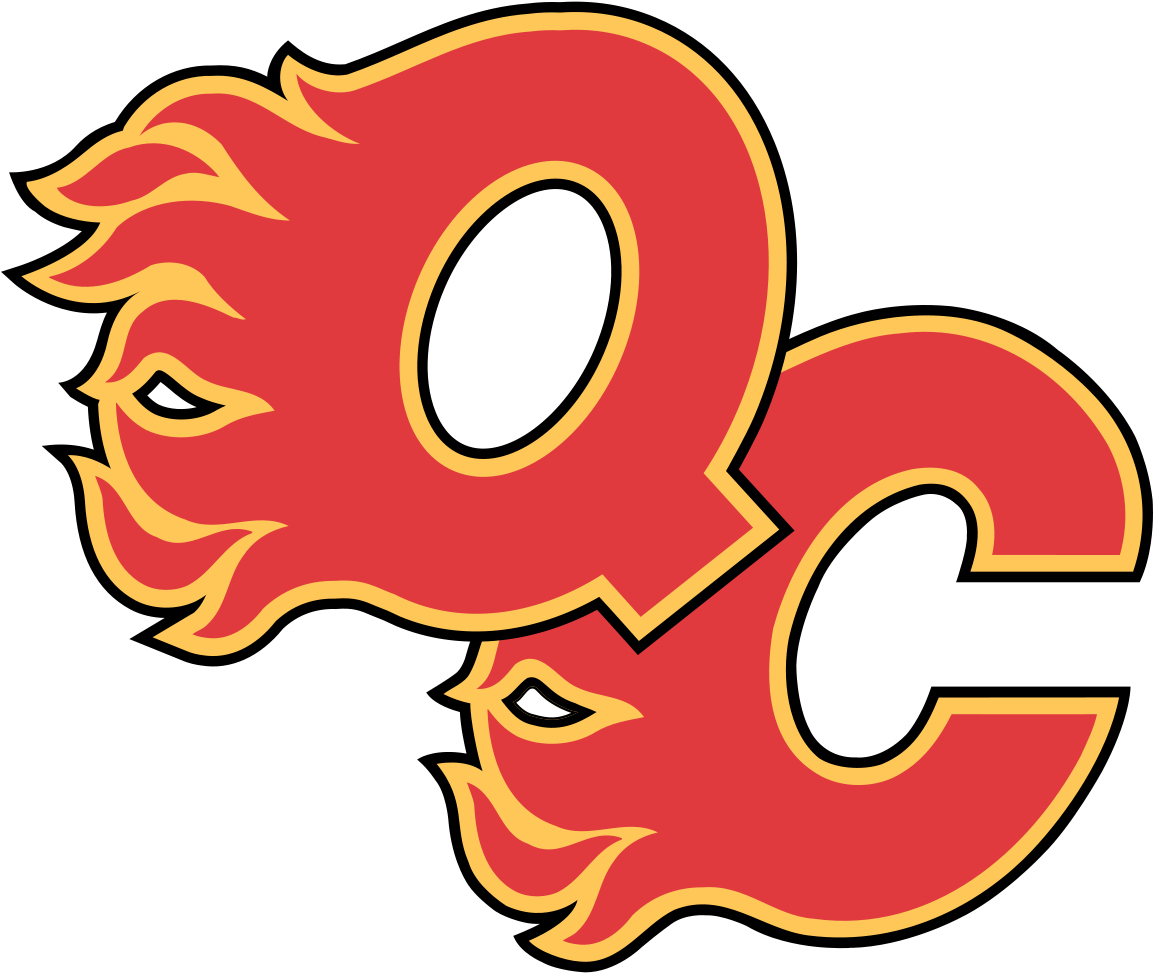 Quad City Flames - Calgary Flames Logo Png Clipart (1200x1018), Png Download