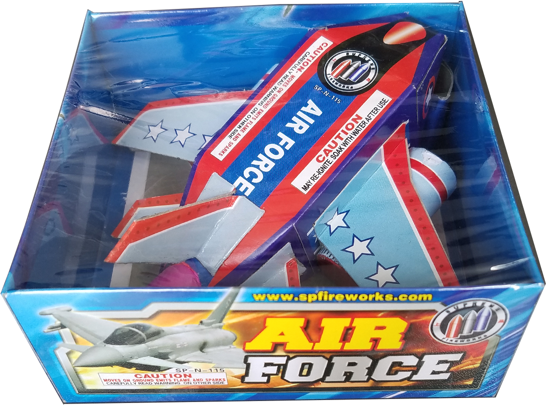 Fireworks Video Of Air Force - Action Figure Clipart (1200x1200), Png Download