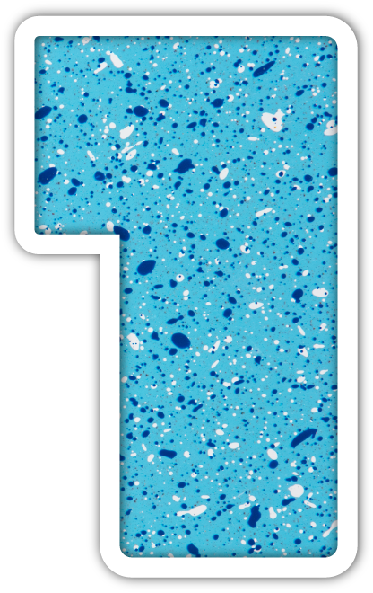 Color Gota Fondo Azul - Glitter Clipart (805x805), Png Download