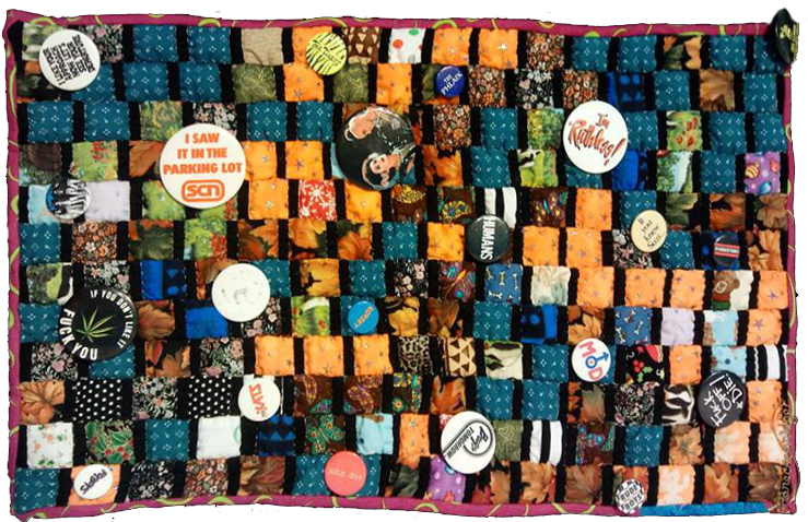 “african American Punk Rock Quilts” At Gallery 30 South - Patchwork Clipart (750x750), Png Download