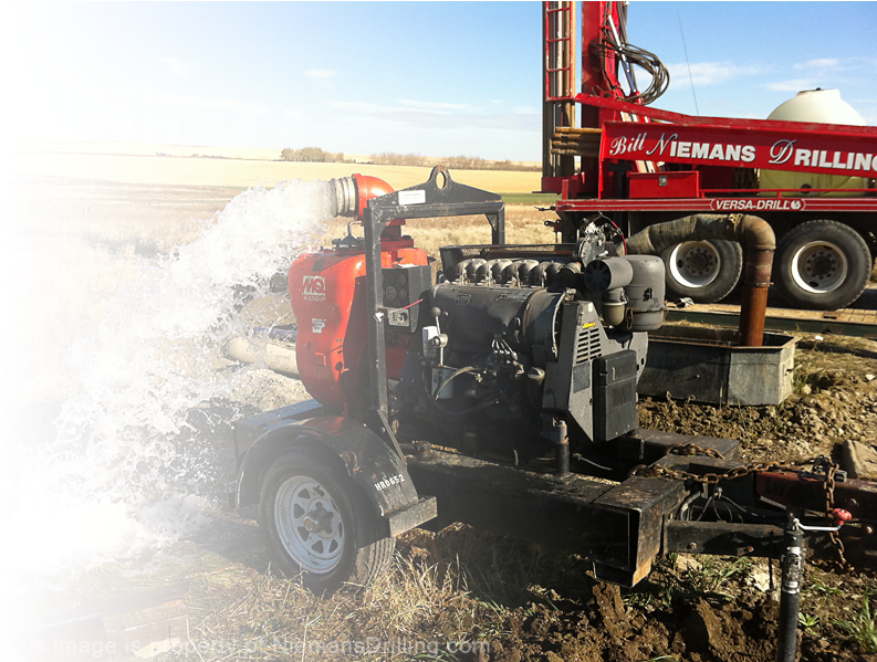 Niemans Drilling & Sons Water Well Drilling Pressure - Tractor Clipart (800x598), Png Download