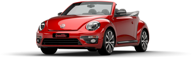 Vw Beetle Convertible - Volkswagen Beetle Clipart (700x466), Png Download