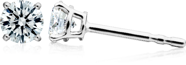 23ct Diamond Stud Earrings - Earrings Clipart (1000x1000), Png Download