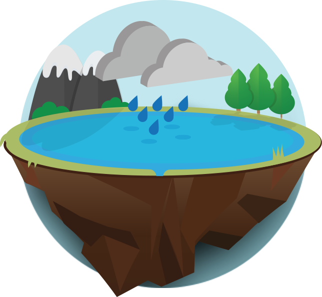 Well Clipart Natural Water Resource - Clip Art Water Sources - Png Download (644x594), Png Download