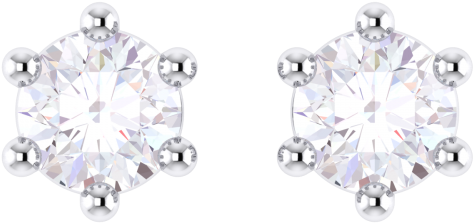 Diamond Stud Earrings - Earrings Clipart (600x600), Png Download