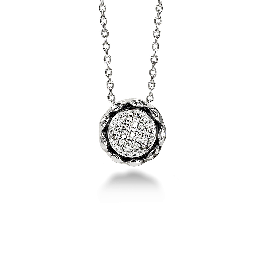 Diamond Stud Pendant - Locket Clipart (1001x1001), Png Download
