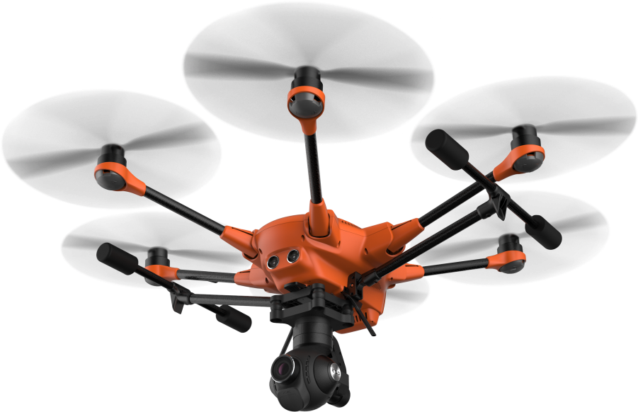 Yuneec H520 Commercial Drone Uav - Yuneec H520 Rtf Hexacopter Mit St16s Und 2 Akkus Clipart (1024x670), Png Download